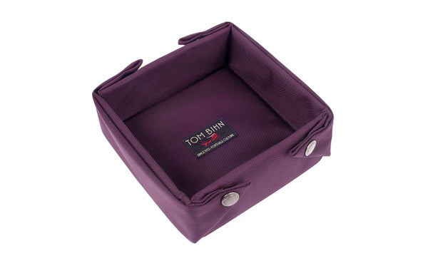 A Small Tray Bien in Aubergine.